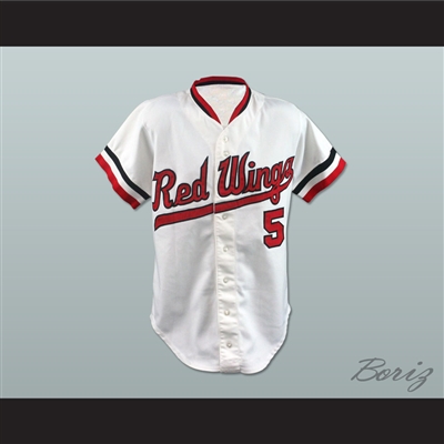 Cal Ripken Jr. 5 Rochester Red Wings Road Baseball Jersey — BORIZ