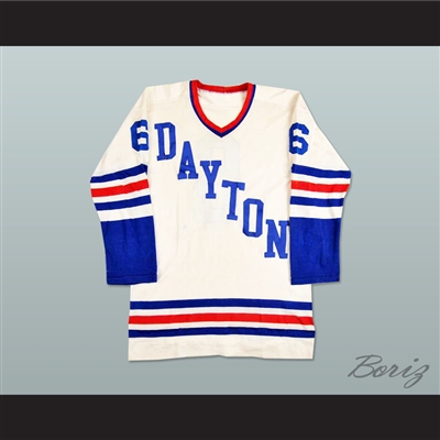Dayton Gems 1960s White Jersey (CUSTOM - PRE-ORDER) – Vintage Ice