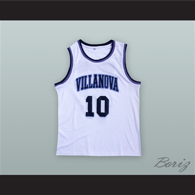 Donte DiVincenzo 10 Villanova White Basketball Jersey