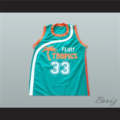 Flint Tropics Semi-Pro Jackie Moon Custom Baseball Jersey 4XL