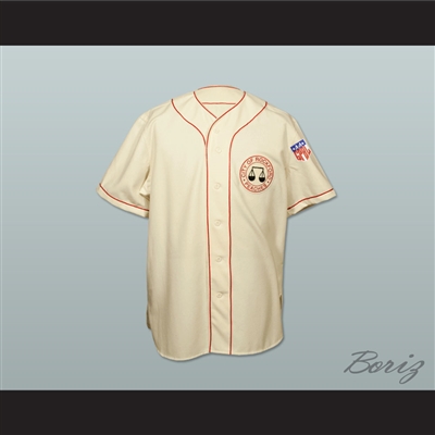 Jimmy Dugan Rockford Peaches Baseball Jersey in 2023  Jersey outfit,  Baseball jersey outfit, Jersey design