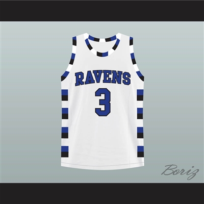 Lucas Scott #3 Black Basketball Jersey