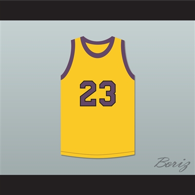 Martin Payne 23 Yellow Basketball Jersey Martin