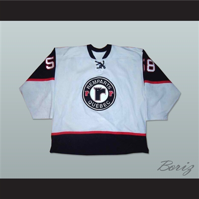 Quebec Remparts Gray Hockey Jersey