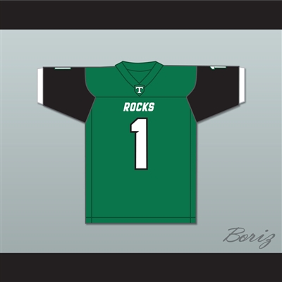 Rondale Moore 1 Trinity High School Shamrocks Green Football Jersey 1