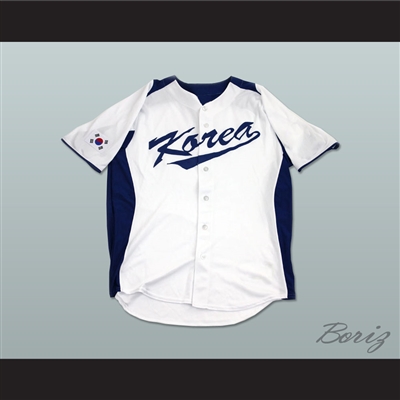 Throwback 추신수 Shin-Soo Choo #5 Team South Korea Baseball Jersey