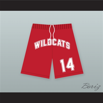 High School Musical East High Wildcats White Basketball Jersey